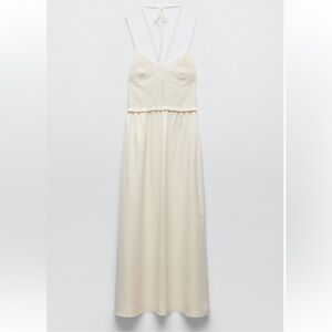 Zara Cream Maxi Dress
